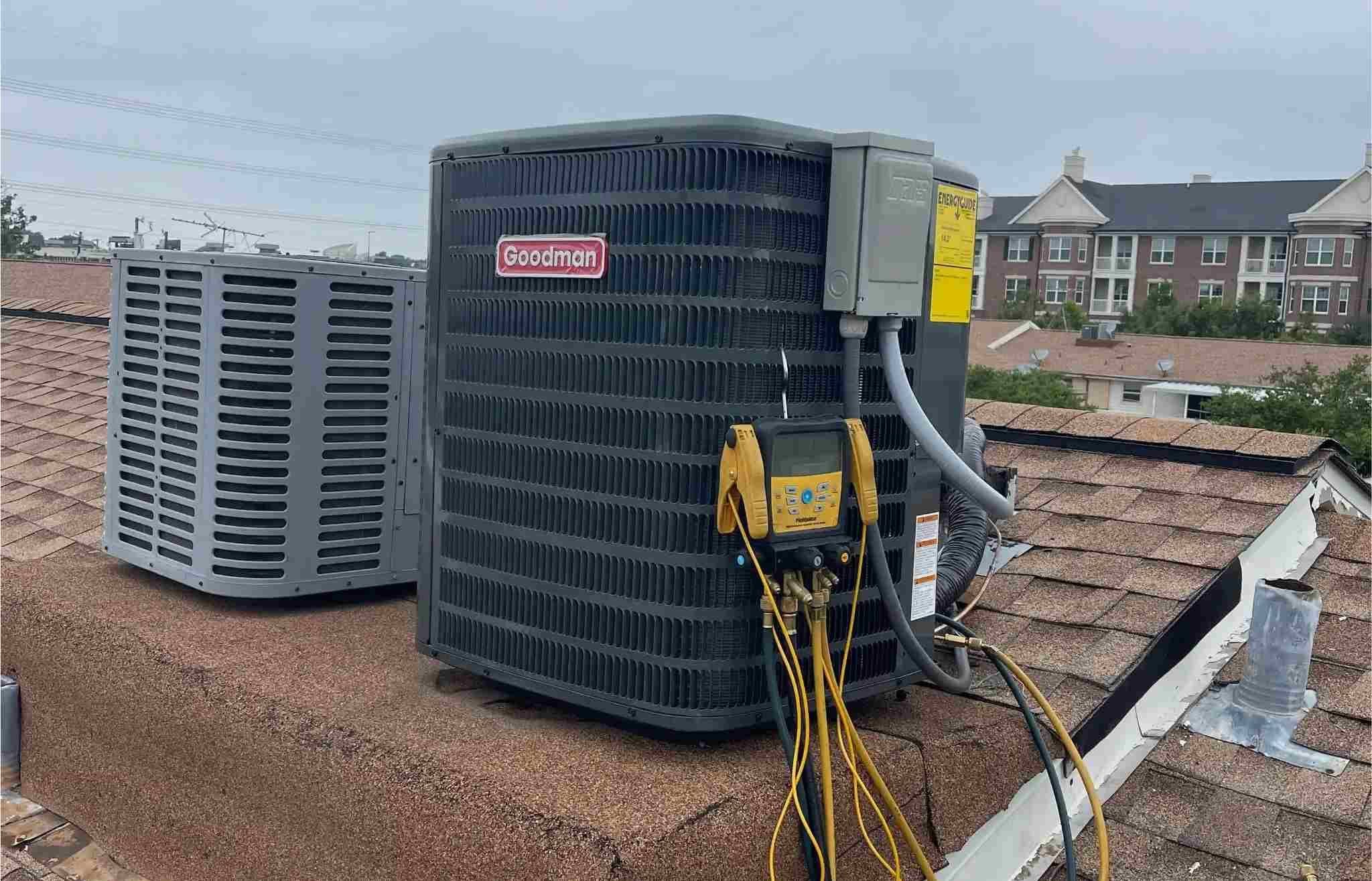 Outdoor HVAC Unit Installation