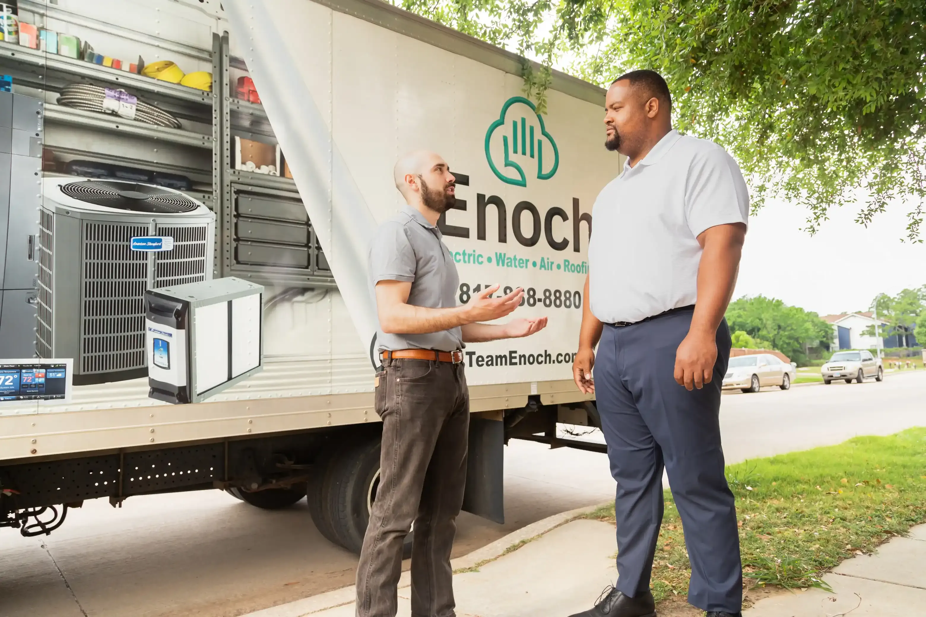 Team Enoch Techician Talking